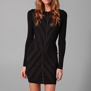 Corinne Knit Dress by Torn by Ronny Kobo in black
